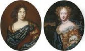 Portrait Of A Lady by Caspar Netscher