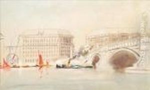 At Lambeth Bridge