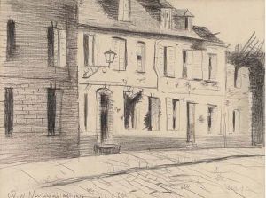 Wartime Street Scene