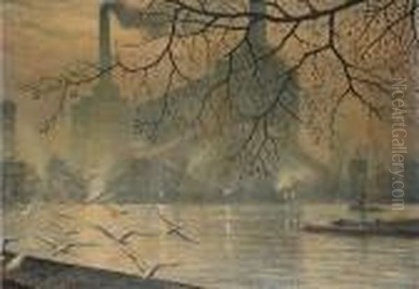 The Old Battersea Power Station - view 1