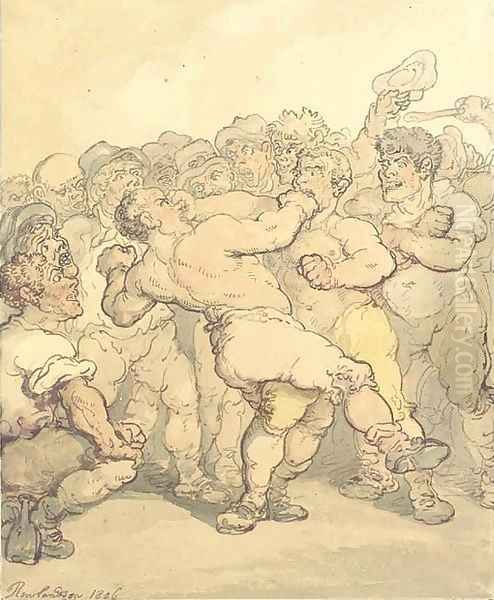 Prize fighters - view 1