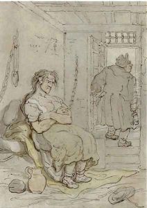 The captive by Thomas Rowlandson