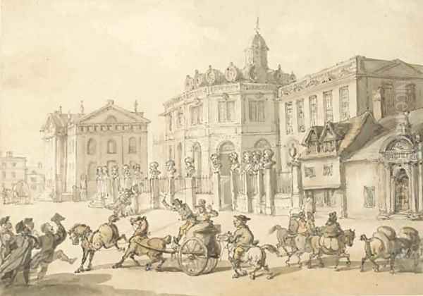 The Sheldonian Theatre and Printing House, Oxford - view 1