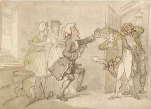 Thwarting true love by Thomas Rowlandson