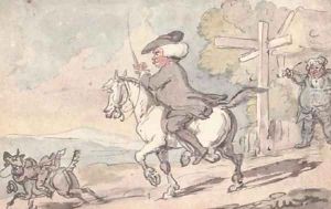 An illustration to Dr Syntax (illustrated) by Thomas Rowlandson