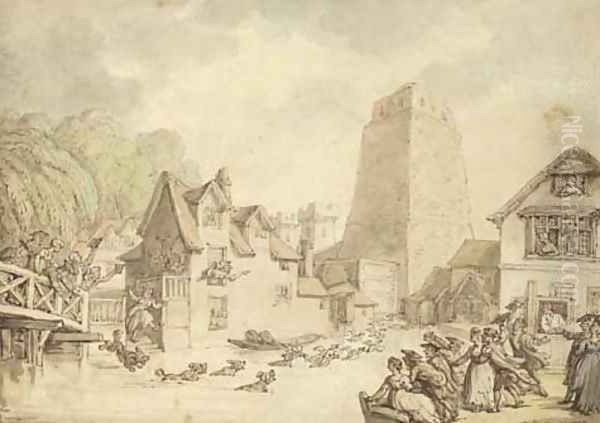 View of Oxford Castle - view 1