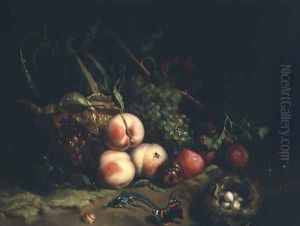 Still life with fruit by Rachel Ruysch