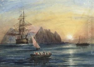 Off The Coast Of St Helena En-route To Sri Lanka