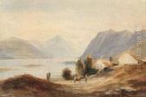 The Killarney Lakes by Andrew Nicholl