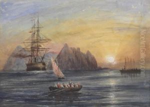 Off The Coast Of St. Helena On The Way To Sri Lanka
