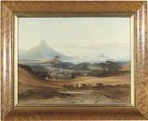 View Of Westport And Clew Bay by Andrew Nicholl