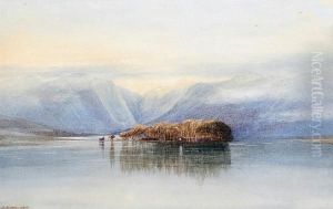 A Scottish Loch by Andrew Nicholl