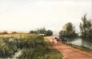 Ward's Cottage by Andrew Nicholl