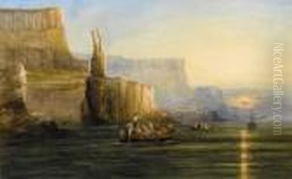 Giant's Causeway, Sunset - view 1