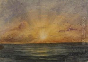 Sunset Over The Indian Ocean