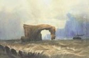 A Steamer Off Staffa