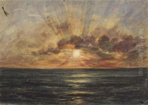 Sunset Over The Indian Ocean