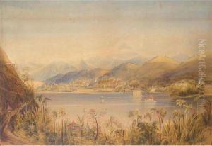 A Scene In The Island Of Ceylon by Andrew Nicholl