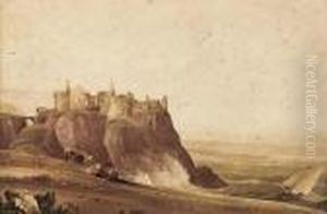 Dunluce Castle by Andrew Nicholl