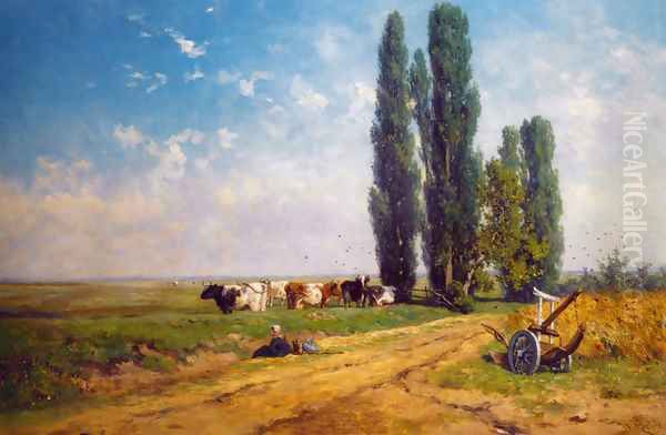 Summer Between Hilversum and Loosdrecht - view 1