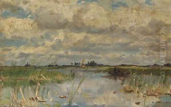 Etang a Noorden printemps - view 1
