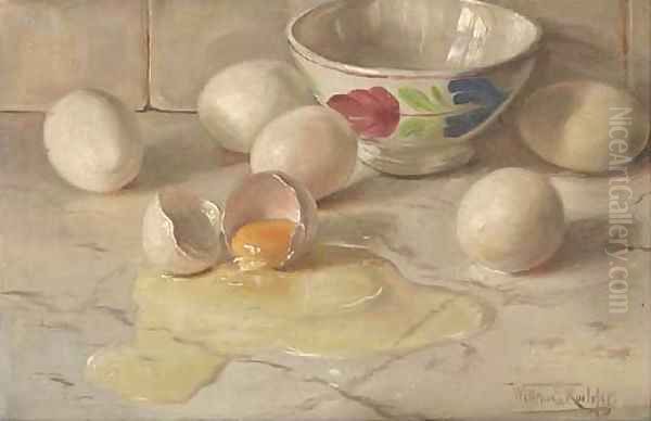Still life with eggs - view 1