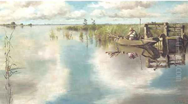 The lone fisherman - view 1