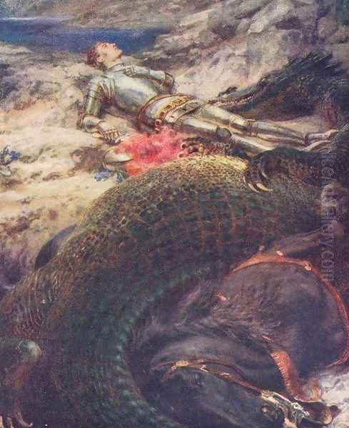 St George and the Dragon - view 1