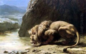 The King Drinks by Briton Riviere