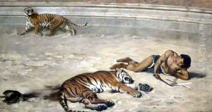 A Roman Holiday, 1881 by Briton Riviere
