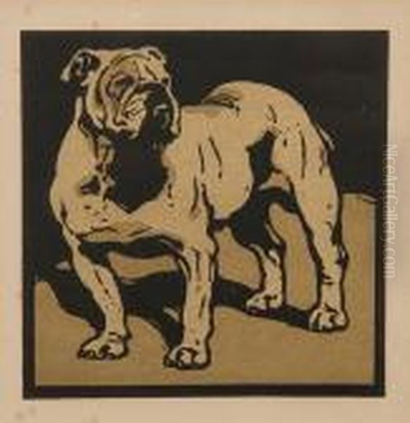 A Set Of Five Coloured Prints Of Animalsubjects - view 1