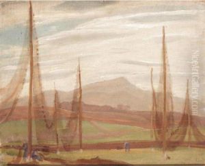 La Rhune, Evening by William Nicholson