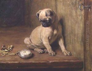Tick-Tack, 1881 by Briton Riviere
