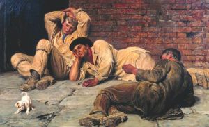 Giants at Play by Briton Riviere