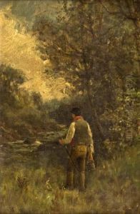 A Day's Fishing by Erskine Nicol