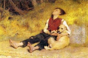 His Only Friend by Briton Riviere