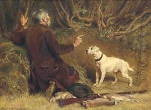 Poachers by Briton Riviere