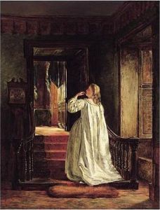 Au Revoir, Interior, Hall Of Howth Castle by Erskine Nicol