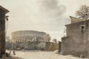 Vue Du Colisee by Victor-Jean Nicolle