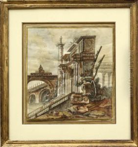 View Of Rome by Victor-Jean Nicolle