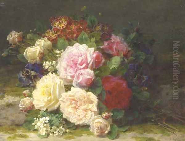 Still Life of Roses - view 1