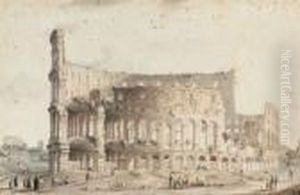 Vue Du Colisee
 Aquarelle by Victor-Jean Nicolle