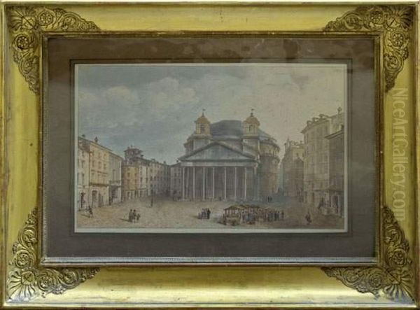 Le Pantheon A Rome. - view 1