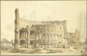 Veduta Del Colosseo by Victor-Jean Nicolle