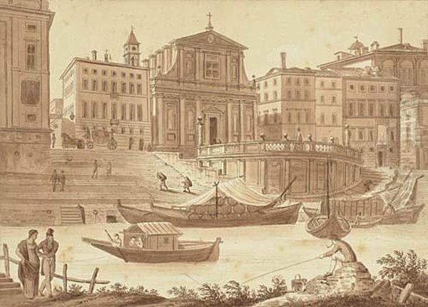 The Porto Di Ripetta - view 1