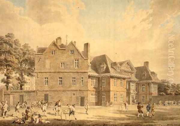 The Old Manor House, Marylebone, as a School, 1791 - view 1