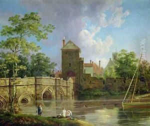 Layerthorpe Postern, York, c.1769 by Michael Angelo Rooker