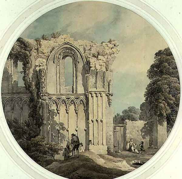 Glastonbury Abbey - view 1