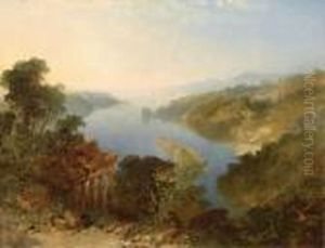 An Italianate Lake Landscape
