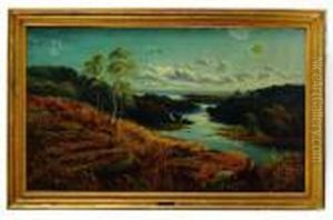 Paisaje Con Bosque Y Rio by Edmund John Niemann
